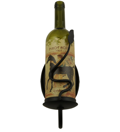 4.5"W Tuscan Vineyard Personalized Wine Bottle Wall Sconce