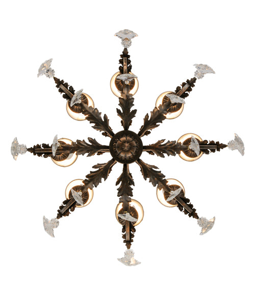 30"W Josephine 8 Lt Chandelier