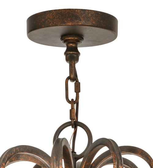 30"W Josephine 8 Lt Chandelier