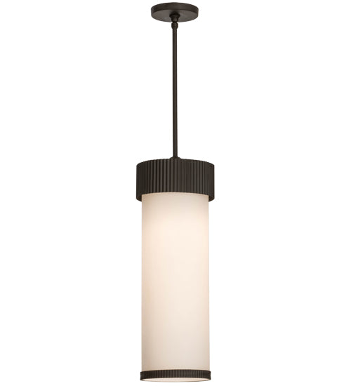 8"W Cilindro Corrugated Pendant