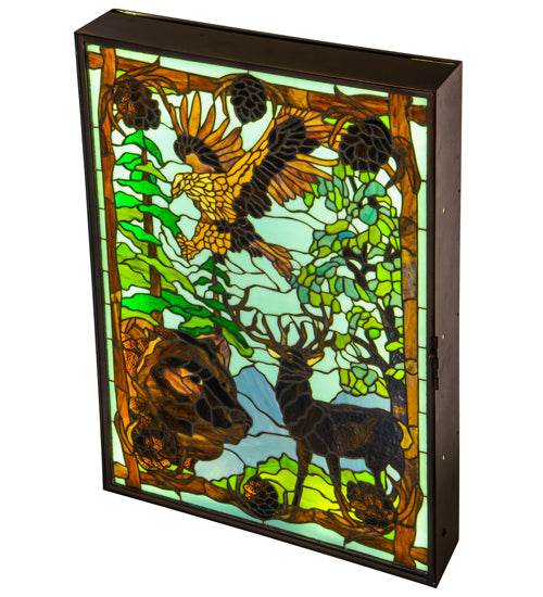 26"W Wilderness Dual Sided LED Window Box