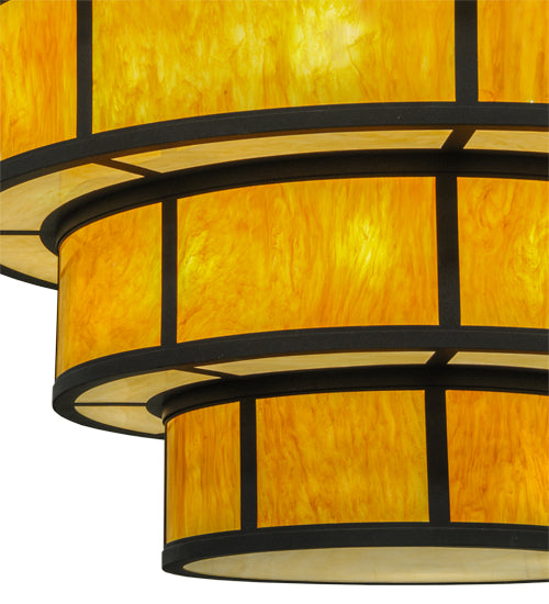 74"W Jayne 6 Tier LED Pendant