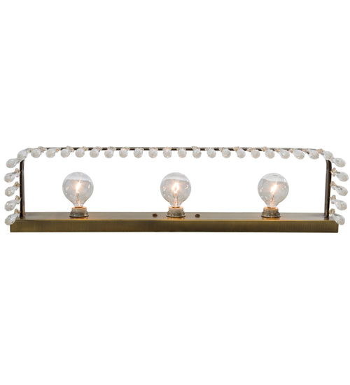 20" Wide Finnimore Crystal Vanity Light