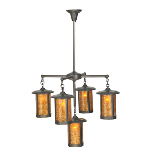 31"W Fulton Prime 5 Lt Chandelier