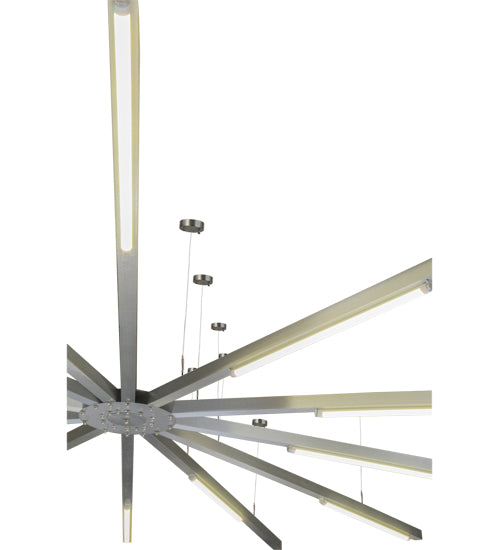 210" Long Galactica 12 Arm LED Pendant System