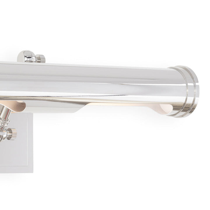 Tate Picture Light Medium, Polished Nickel