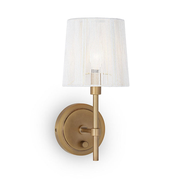 Southern Living Franklin Sconce (Natural Brass)