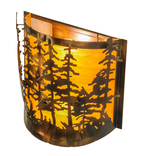 12"W Tall Pines Wall Sconce