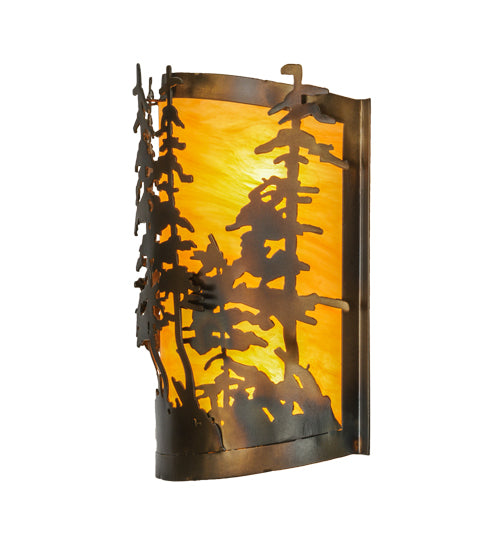 12"W Tall Pines Wall Sconce