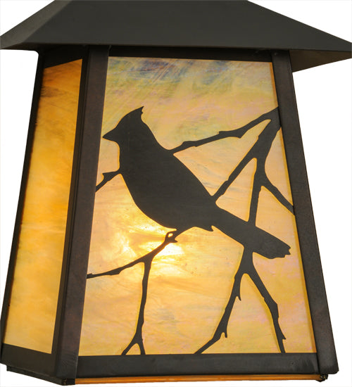 9"W Stillwater Song Bird Wall Sconce