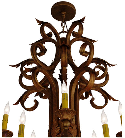 48" Wide Serratina Chandelier