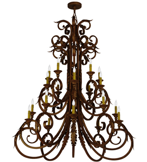 48" Wide Serratina Chandelier