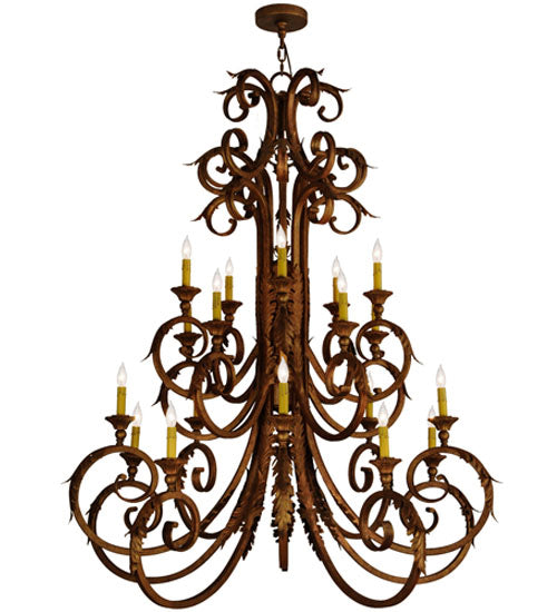 48" Wide Serratina Chandelier