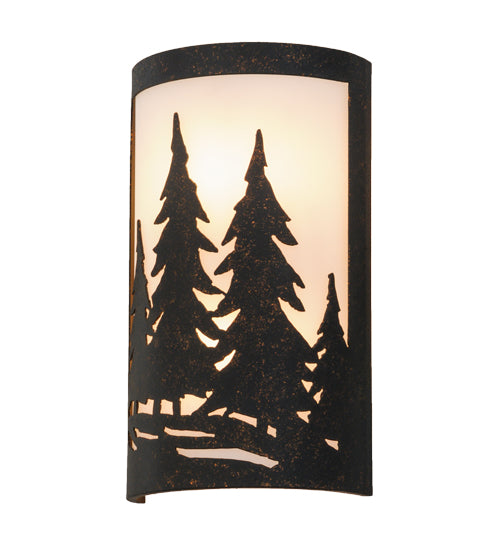 8"W Tall Pines Ada Wall Sconce