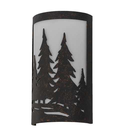 8"W Tall Pines Ada Wall Sconce