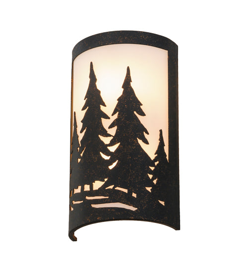 8"W Tall Pines Ada Wall Sconce