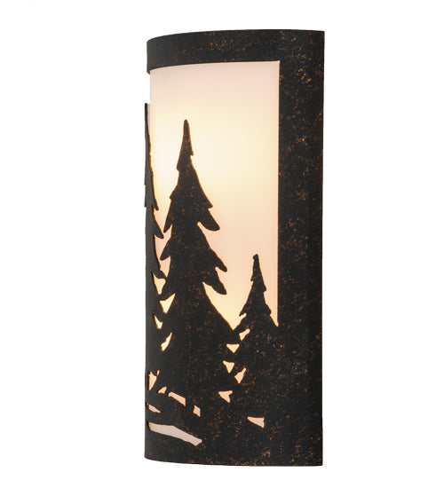 8"W Tall Pines Ada Wall Sconce