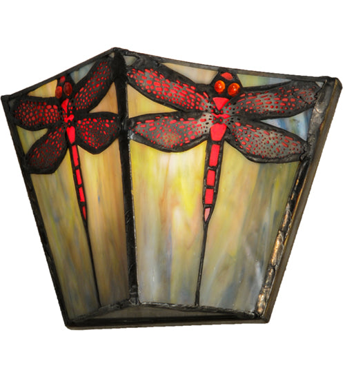 7.5"W Prairie Dragonfly Wall Sconce