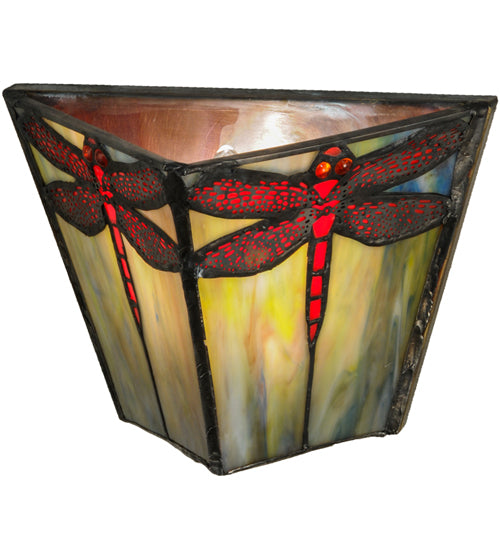 7.5"W Prairie Dragonfly Wall Sconce