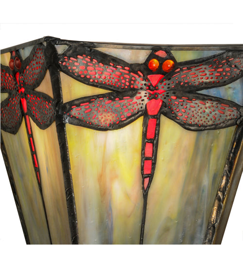 7.5"W Prairie Dragonfly Wall Sconce