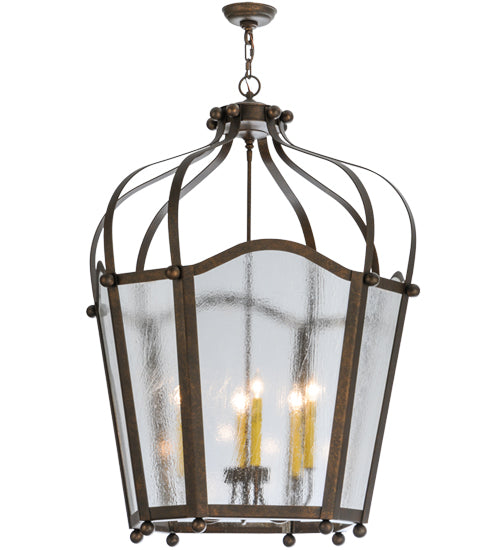 32"W Citadel 6 Light Pendant