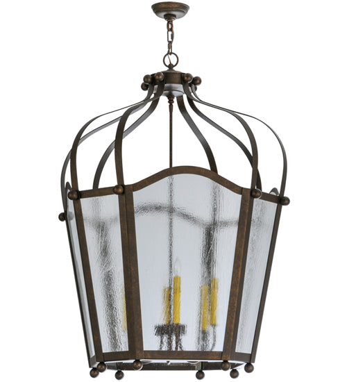 32"W Citadel 6 Light Pendant