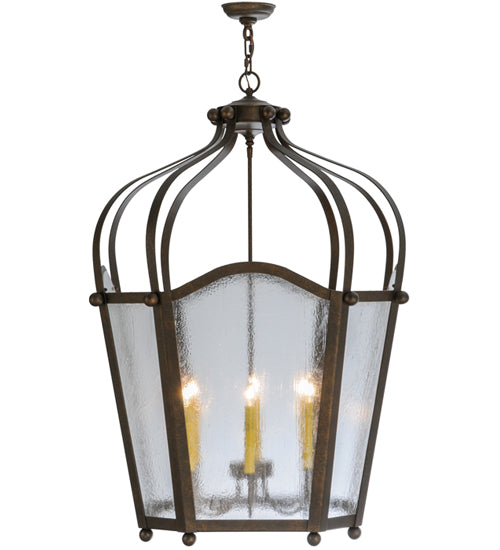 32"W Citadel 6 Light Pendant