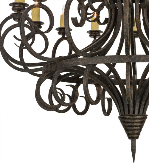 60" Wide Symen 16 Light Chandelier