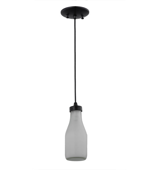 5" Wide Milk Bottle LED Mini Pendant