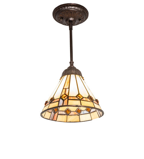 8" Wide Belvidere Mini Pendant