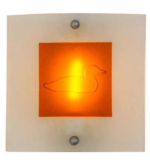 11"W Metro Fusion Loon Wall Sconce