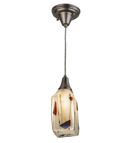 4"Sq Metro Fusion Ramoscelli Draped Mini Pendant