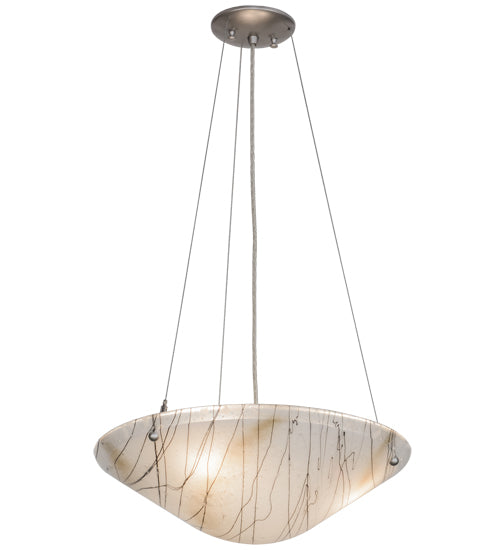 18"W Metro Fusion Ramoscelli Inverted Pendant