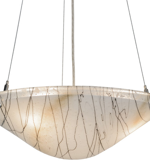 18"W Metro Fusion Ramoscelli Inverted Pendant