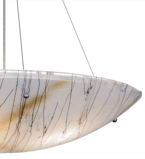 30"W Metro Fusion Ramoscelli Inverted Pendant