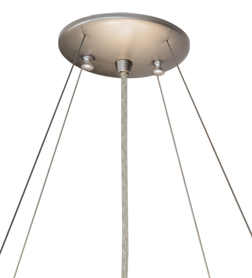 30"W Metro Fusion Ramoscelli Inverted Pendant