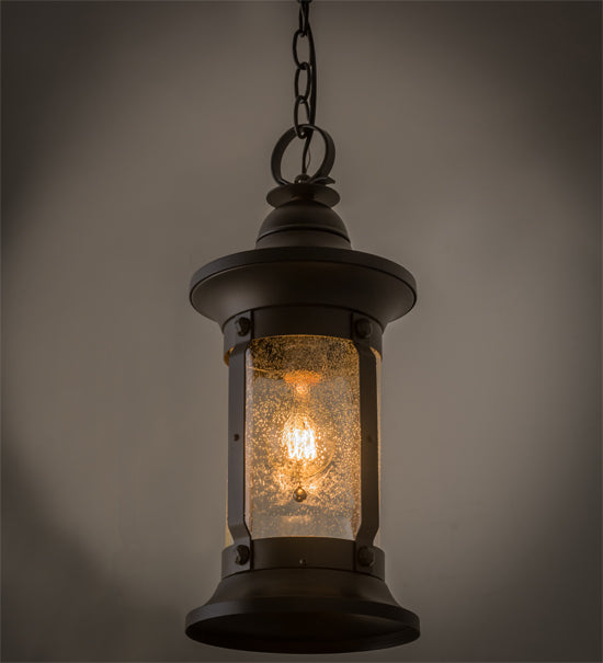 8"W Camp Uncas Lantern Pendant