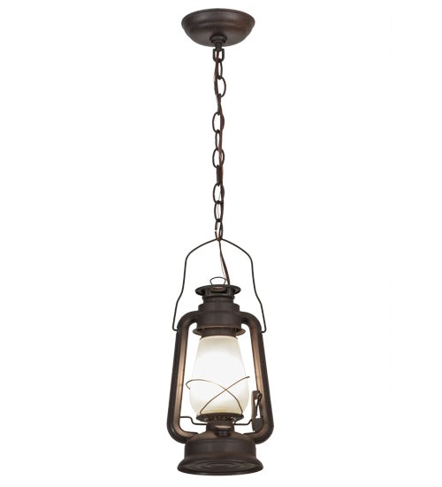 7"W Miners Lantern Mini Pendant