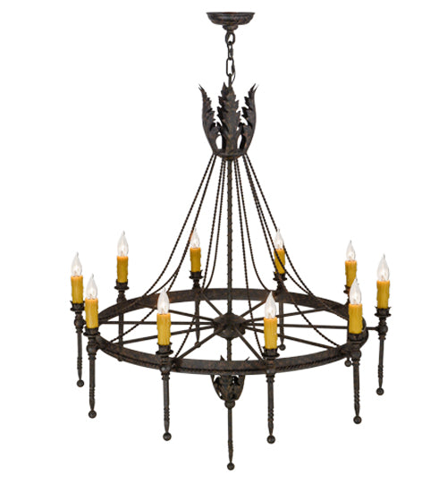 36" Wide Amaury 10 Light Chandelier