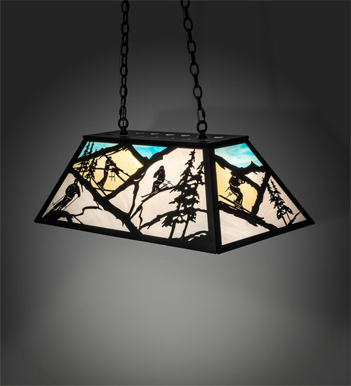 33"L Alpine Oblong Pendant