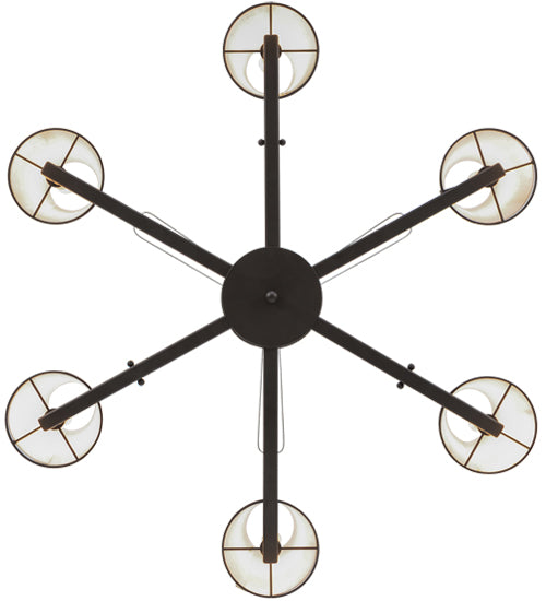 31" Wide St Lawrence 6 Light LED Chandelier