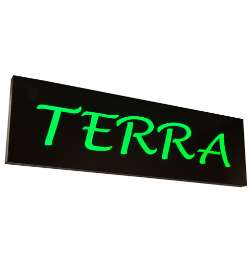 70"W Personalized Terra LED Sign