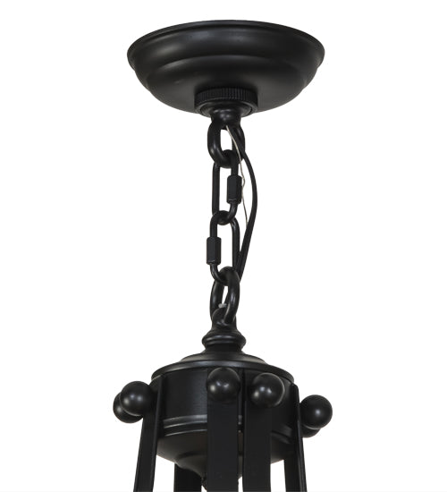 23"W Citadel 4 Lt Pendant