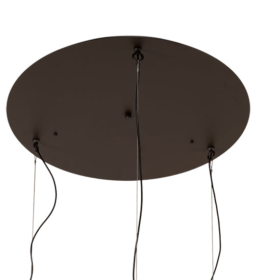 47"W Euri Tanta 3 Lt Cascading Pendant