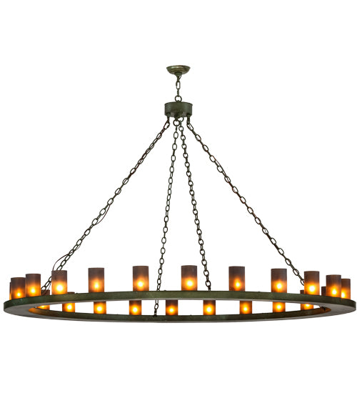 72"W Loxley 24 Lt Chandelier