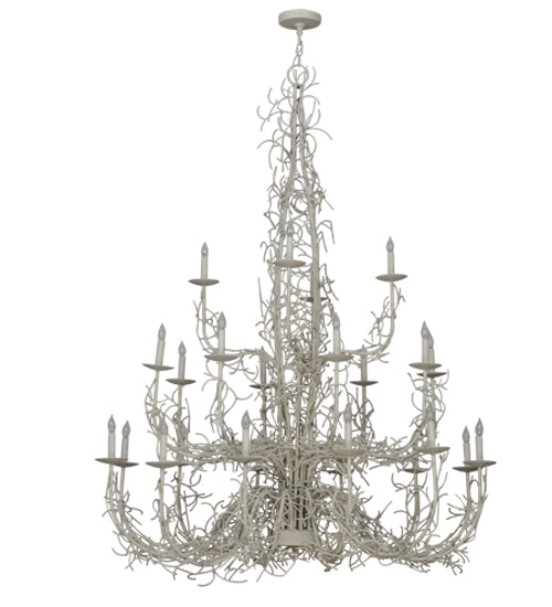 54"W Twigs 24 Lt Chandelier