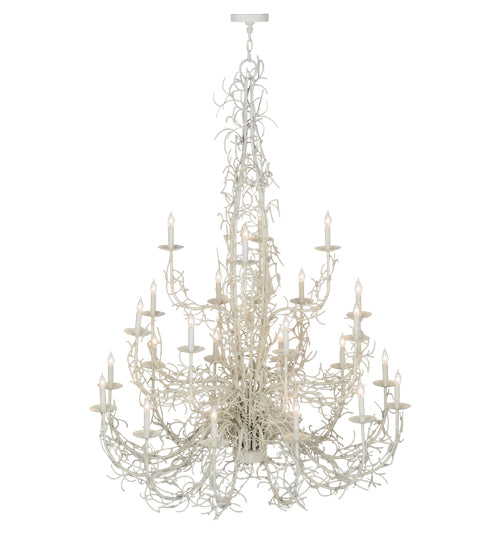 54"W Twigs 24 Lt Chandelier