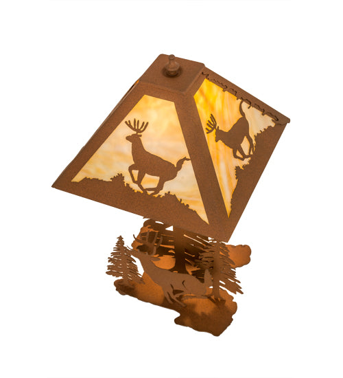 22"H Lone Deer Table Lamp