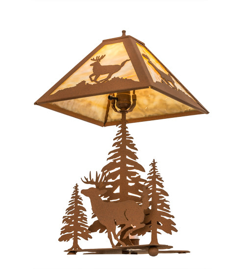 22"H Lone Deer Table Lamp