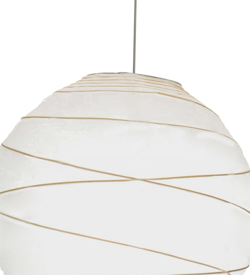 19" Wide Papier Lantern Pendant